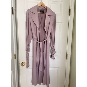 Aritzia 1-01 Babaton TRENCH WRAP DRESS